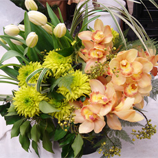 フラワーギフト、レゼルブ、東京都池袋のアトリエ、フラワーコーディネート